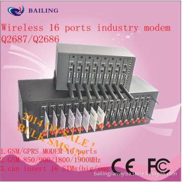 8 SIM Card SMS Modem Pool Based on Wavecom Chipset